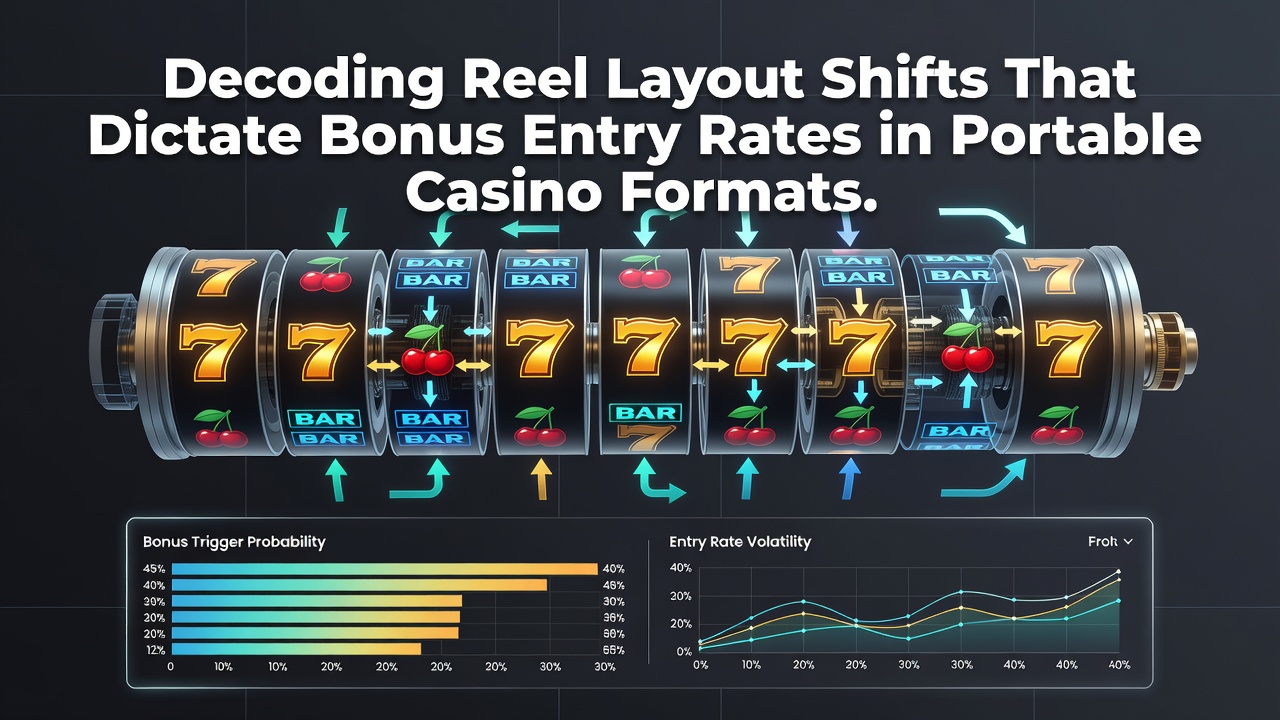 Close-up view of shifting reel symbols in a mobile slot game illustrating bonus trigger mechanics