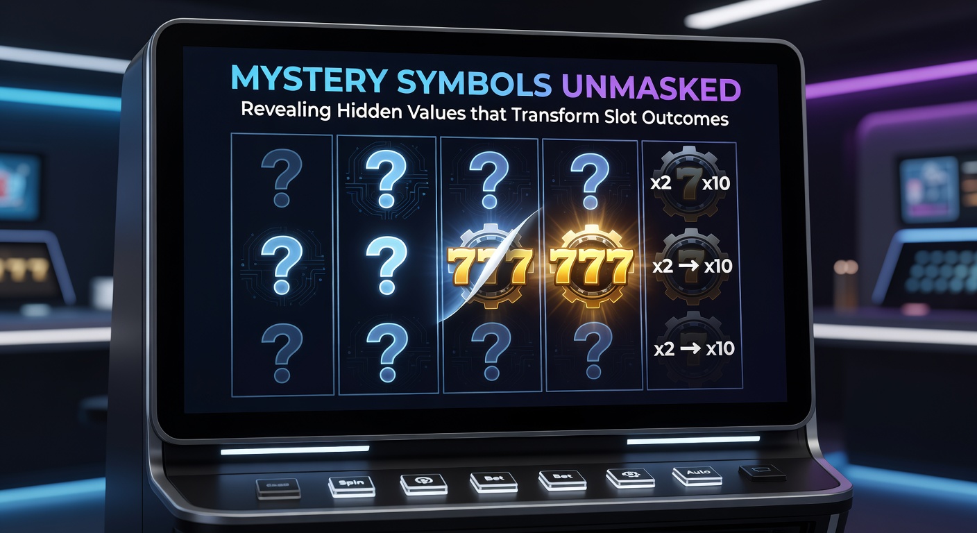 Close-up of a mystery symbol exploding into multipliers and wilds, igniting a jackpot sequence on vibrant slot graphics