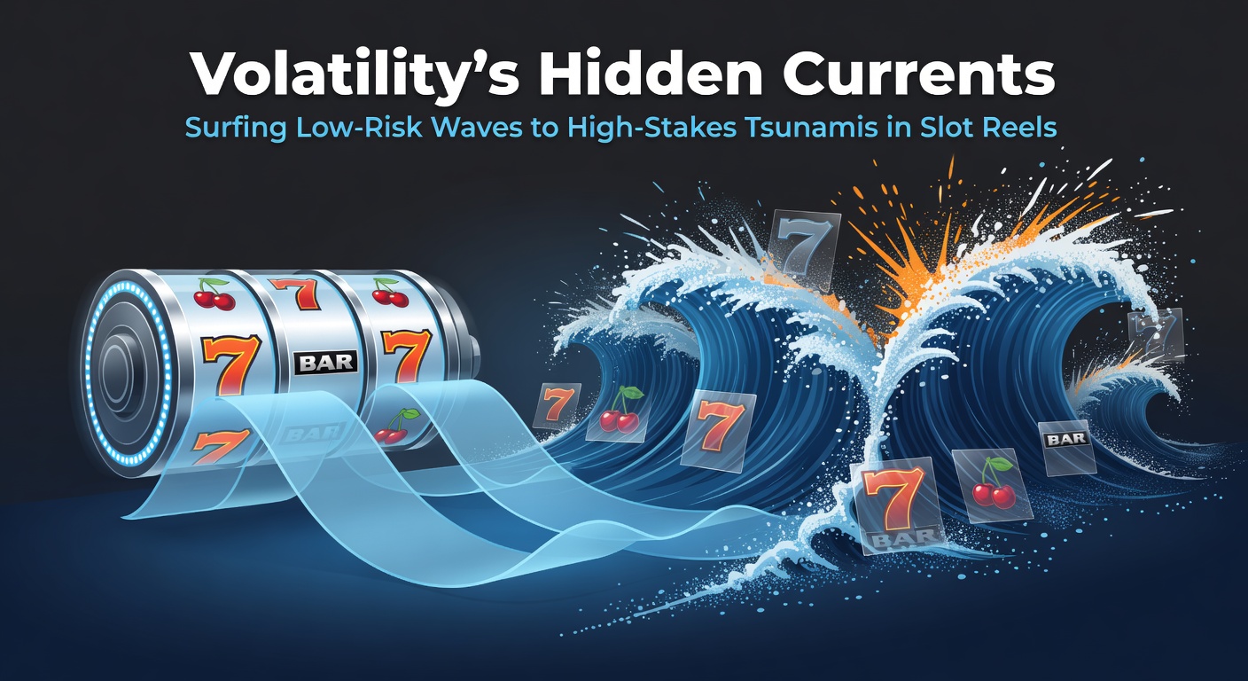 Close-up of high-volatility slot reels erupting with tsunami-sized jackpots and multiplier explosions